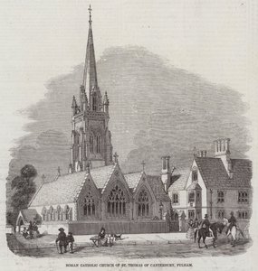 Roman Catholic Church of St Thomas of Canterbury, at Fulham by English School